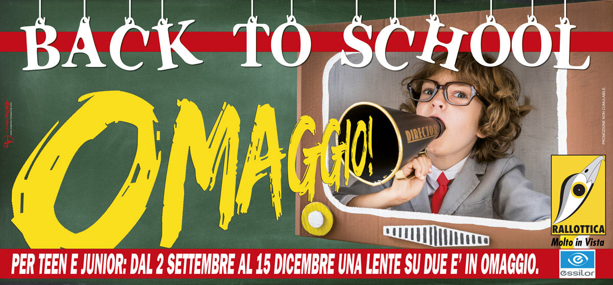 Campagna "Back to school!"